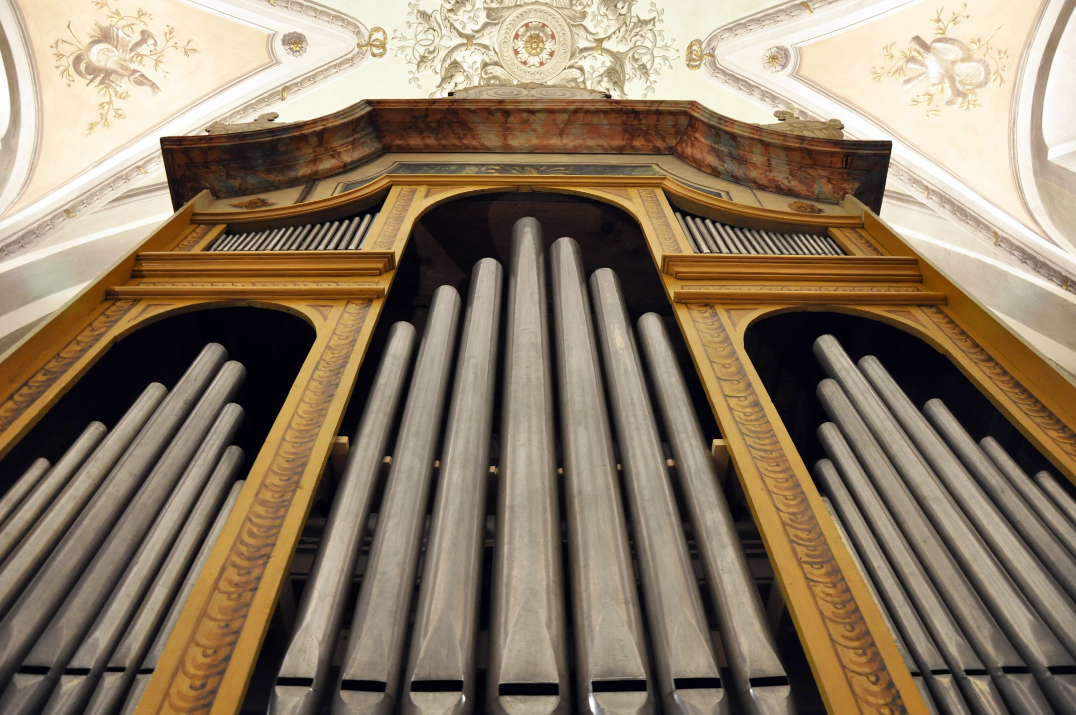 L'organo Reina (1717) della Parrocchiale di Solduno, Locarno.